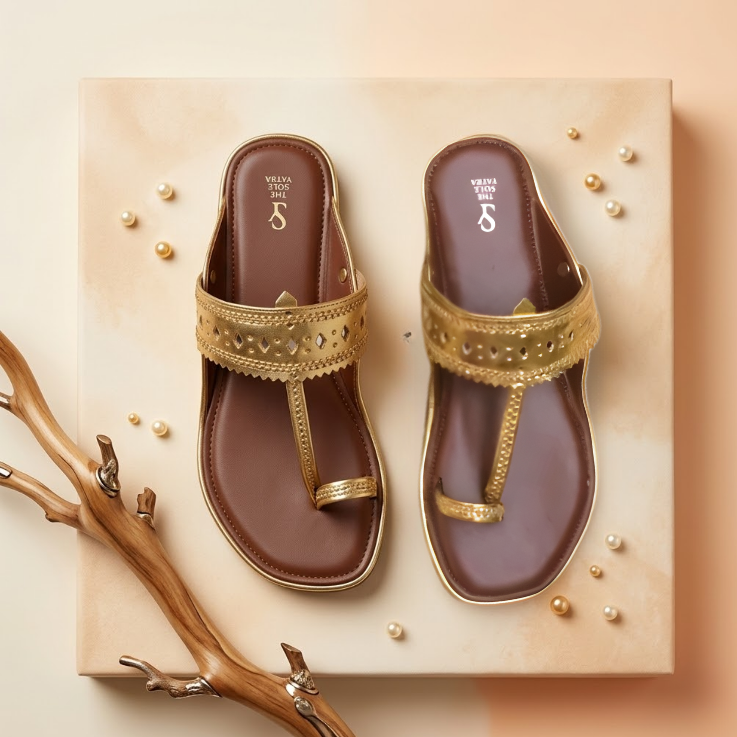 Diva Mocha Brown Gold